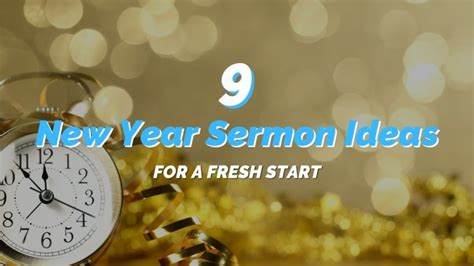 <strong>NEW BEGINNING</strong>S (2 Corinthians 5:17) Introduction: 1. . Sermon on new beginning pdf